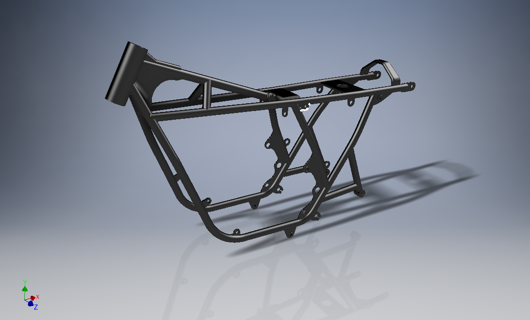 Honda CB75本田车架